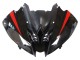 Carena Moto Yamaha YZF 600 R6 2008-2016 - Argento Nero Rosso Squalo 4