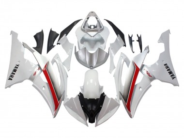 Carena Moto Yamaha YZF 600 R6 2008-2016 - Bianco Rosso