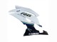 Carena Moto Yamaha YZF 600 R6 2008-2016 - Bianco Blu Nero Lucido