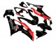 Carena Moto Yamaha YZF 600 R6 2008-2016 - Rosso Nero Lucido DENSO Yamalube 21