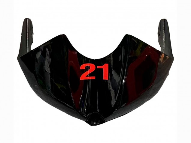 Carena Moto Yamaha YZF 600 R6 2008-2016 - Rosso Nero Lucido DENSO Yamalube 21