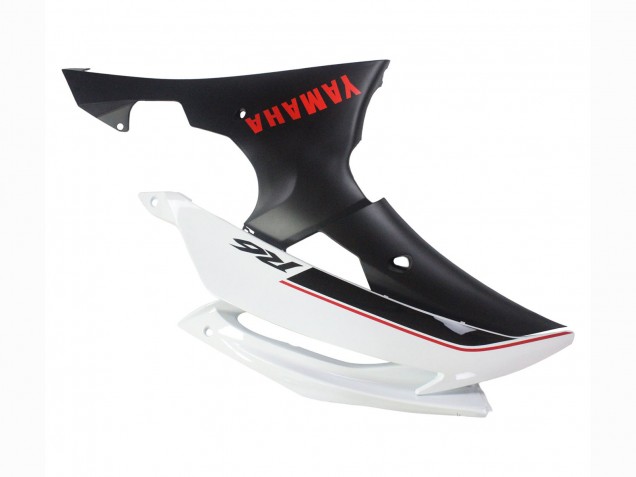 Carena Moto Yamaha YZF 600 R6 2008-2016 - Bianco Nero Opaco Rosso Decals