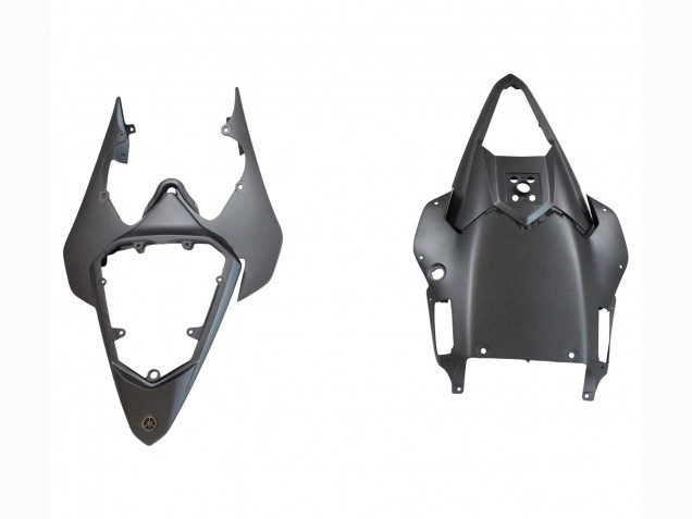 Carena Moto Yamaha YZF 600 R6 2008-2016 - Grigio Nero Opaco Oro Decals