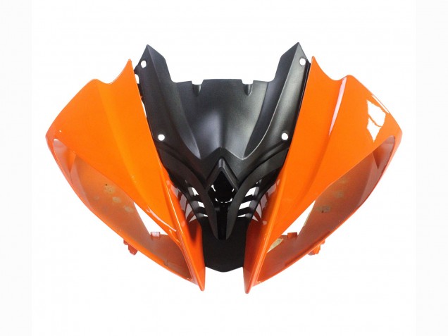 Carena Moto Yamaha YZF 600 R6 2008-2016 - Arancia Nero