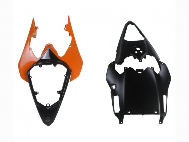 Carena Moto Yamaha YZF 600 R6 2008-2016 - Arancia Nero