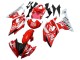 Carena Moto Yamaha YZF 600 R6 2008-2016 - Bianco Rosso Nero Fiat Acer