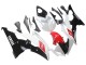 Carena Moto Yamaha YZF 600 R6 2008-2016 - Bianco Rosso Nero Lucido