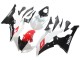 Carena Moto Yamaha YZF 600 R6 2008-2016 - Bianco Rosso Nero Lucido