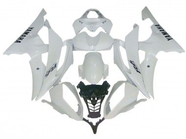 Carena Moto Yamaha YZF 600 R6 2008-2016 - Lucido Bianco