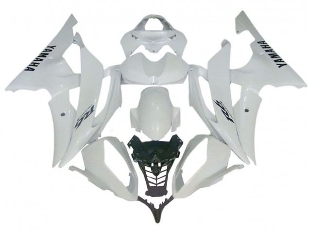 Carena Moto Yamaha YZF 600 R6 2008-2016 - Lucido Bianco