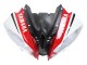 Carena Moto Yamaha YZF 600 R6 2008-2016 - Bianco Rosso Nero Motul Michelin
