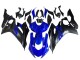Carena Moto Yamaha YZF 600 R6 2017-2023 - Blu Nero Opaco