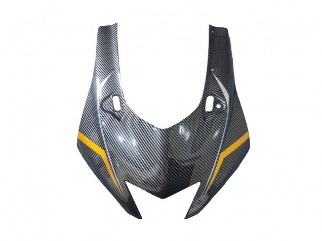 Carena Moto Yamaha YZF 600 R6 2017-2023 - Oro Nero Fibra di Carbonio