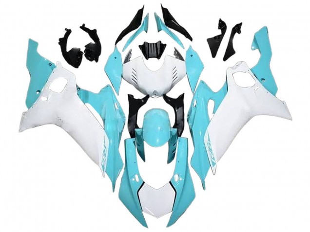 Carena Moto Yamaha YZF 600 R6 2017-2023 - Bianco Azzurro Chiaro