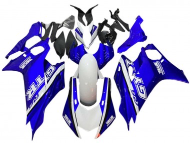 Carena Moto Yamaha YZF 600 R6 2017-2023 - Bianco Blu GYTR