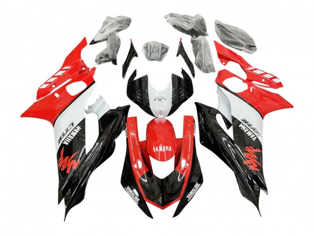 Carena Moto Yamaha YZF 600 R6 2017-2023 - Bianco Rosso Nero GYTR Yamalube
