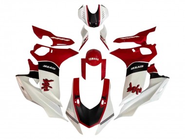 Carena Moto Yamaha YZF 600 R6 2017-2023 - Bianco Rosso Nero