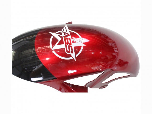 Carena Moto Yamaha YZF 600 R6 2017-2023 - Bianco Rosso Nero