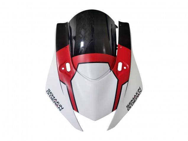 Carena Moto Yamaha YZF 600 R6 2017-2023 - Bianco Rosso Nero Semakin Didepan