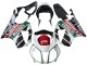 Carena Moto Honda VTR1000 2000-2006 - Bianco Rosso Verde Nero Lucido Castrol