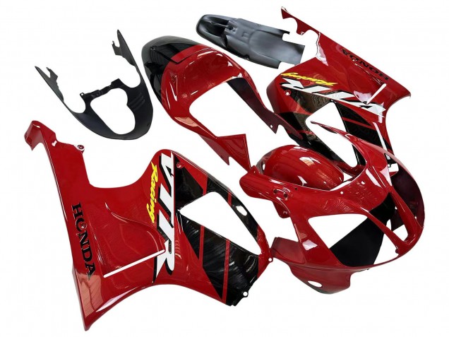 Carena Moto Honda VTR1000 2000-2006 - Rosso Nero Banda Corsa