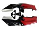 Carena Moto Honda NSR250R 1988-1989 - Argento Rosso Nero Lucido