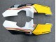Carena Moto Honda NSR250R 1988-1989 - Bianco Giallo Oro Nero Lucido
