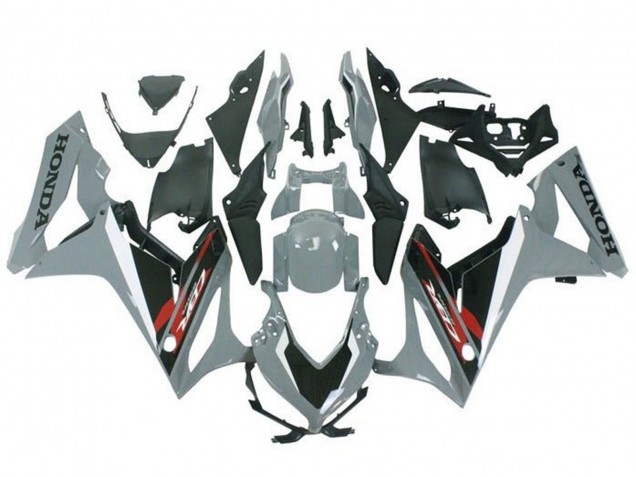 Carena Moto Honda CBR650R 2021-2023 - Nardo Grigio Nero Lucido Rosso