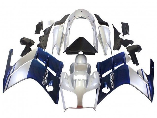 Carena Moto Yamaha FJR1300 2007-2012 - Blu Scuro Argento