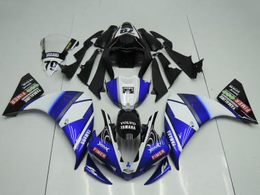 Carena Moto Yamaha YZF R1 2009-2011 - Bianco Blu Nero Sterilgarda