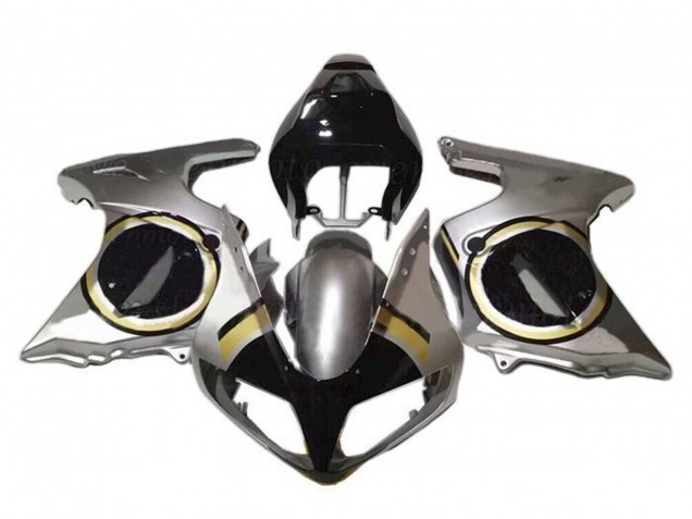 Carena Moto Suzuki SV650 2003-2013 - Argento Nero Oro