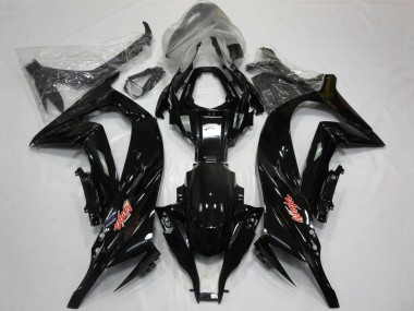 Carena Moto Kawasaki ZX10R 2011-2015 - Nero Lucido Rosso