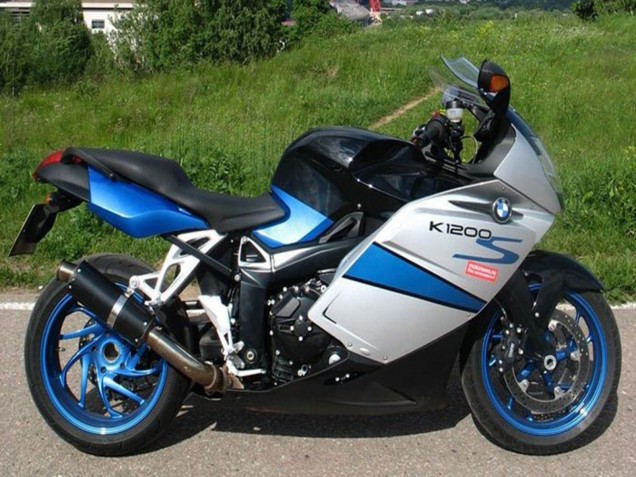 Carena Moto BMW K1200S 2005-2010 - Argento Blu Nero