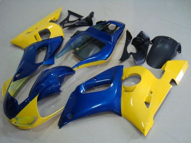 Carena Moto Yamaha YZF R6 1998-2002 - Giallo Blu