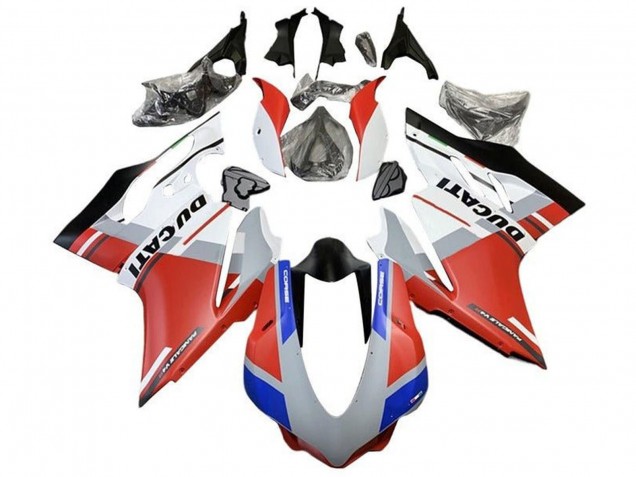 Carena Moto Ducati 959/1299 2015-2020 - Bianco Rosso Blu Nero Opaco