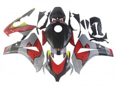 Carena Moto Honda CBR1000RR 2008-2011 - Nardo Grigio Nero Red Bull