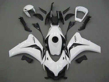 Carena Moto Honda CBR1000RR 2008-2011 - Bianco Nero Lucido