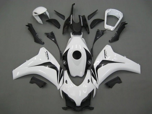 Carena Moto Honda CBR1000RR 2008-2011 - Bianco Nero Lucido