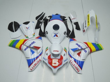 Carena Moto Honda CBR1000RR 2008-2011 - Bianco Blu Rosso ValvoLinea Ruota dei Colori