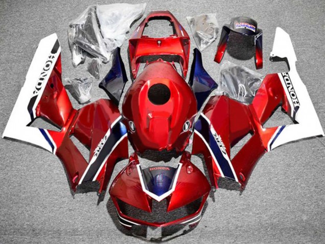 Carena Moto Honda CBR600RR 2013-2023 - Bianco Rosso Blu