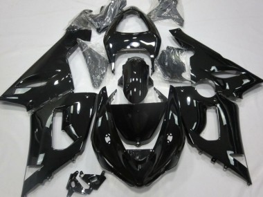 Carena Moto Kawasaki ZX6R 2005-2006 - Nero Lucido