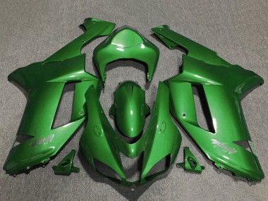 Carena Moto Kawasaki ZX6R 2007-2008 - Verde Chrome