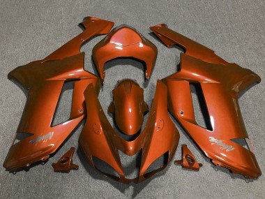 Carena Moto Kawasaki ZX6R 2007-2008 - Arancia