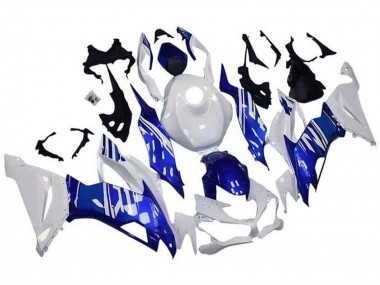 Carena Moto Kawasaki ZX6R 2019-2022 - Bianco Blu