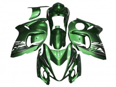 Carene Moto Suzuki GSXR 1300 Hayabusa 2008-2020 - Verde Argento Bianco
