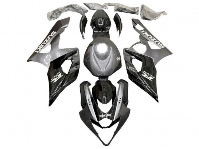 Carena Moto Suzuki GSXR 1000 2005-2006 - Argento Nero