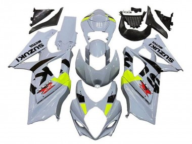 Carena Moto Suzuki GSXR 1000 2005-2006 - Grigio Nero Neon Giallo Rosso