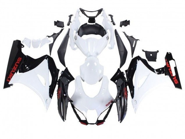 Carena Moto Suzuki GSXR1000 2017-2024 - Bianco Nero Rosso