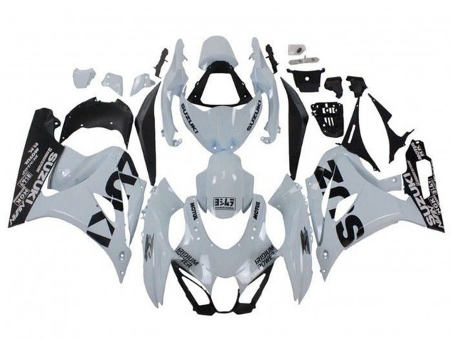Carena Moto Suzuki GSXR1000 2017-2024 - Bianco Nero