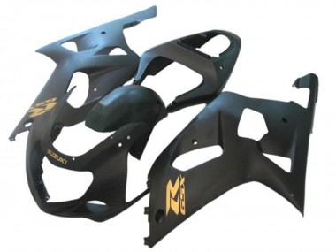 Carena Moto Suzuki GSXR 600 / GSXR 750 2001-2003 - Nero Opaco Oro